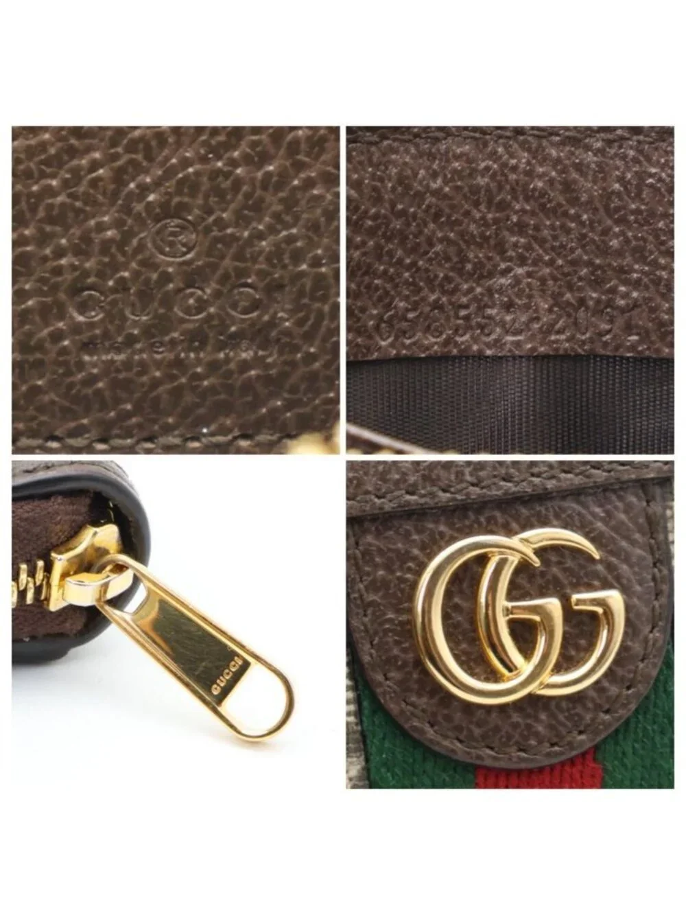 ★SOLD★ Gucci Ophidia Coin Card Case Zip Around - Picture 7 of 10